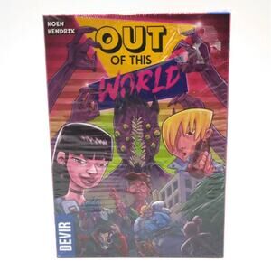Out of this World Devir Games 90's Themed Supernatural Game Cooperative Game NEW